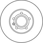 Bremsscheibe DF2776