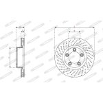 Bremsscheibe DDF2137LC-1 Bremsscheibe DDF2137LC-1