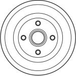 TRW DB4179 Bremstrommel