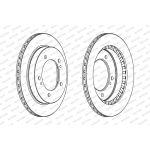 Ferodo DDF746 Bremsscheibe PREMIER Ferodo DDF746 Bremsscheibe PREMIER