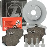 ZIMMERMANN BREMSSCHEIBEN Ø253 + BREMSBELÄGE HINTEN FÜR VW GOLF 5 6 AUDI A3 ZIMMERMANN BREMSSCHEIBEN Ø253 + BREMSBELÄGE HINTEN FÜR VW GOLF 5 6 AUDI A3