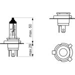 Glühlampe, Fernscheinwerfer 1 987 302 092