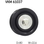 Umlenk-/Führungsrolle, Keilrippenriemen VKM 61037 Umlenk-/Führungsrolle, Keilrippenriemen VKM 61037