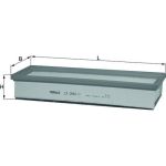 Luftfilter LX 2061/1