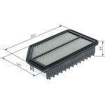 BOSCH F 026 400 350 Luftfilter BOSCH F 026 400 350 Luftfilter