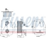 Ölkühler, Motoröl 91179 Ölkühler, Motoröl 91179