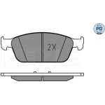 Meyle 025 255 5518/PD Bremsbelagsatz, Scheibenbremse MEYLE-PD: Advanced performance and design Meyle 025 255 5518/PD Bremsbelagsatz, Scheibenbremse MEYLE-PD: Advanced performance and design