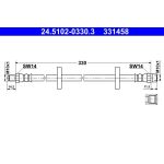 Bremsschlauch 24.5102-0330.3 Bremsschlauch 24.5102-0330.3