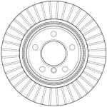 TRW DF4299 Bremsscheibe