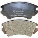 Metzger 1170221 Bremsbelagsatz, Scheibenbremse