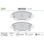 Valeo 601532 Bremsbelagsatz, Scheibenbremse Valeo 601532 Bremsbelagsatz, Scheibenbremse