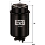 Mann-Filter WK 8109 Kraftstofffilter Mann-Filter WK 8109 Kraftstofffilter
