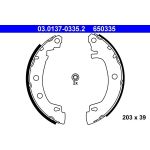 ATE 03.0137-0335.2 Bremsbackensatz ATE 03.0137-0335.2 Bremsbackensatz