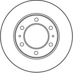 TRW DF3035 Bremsscheibe TRW DF3035 Bremsscheibe