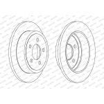 Ferodo DDF2288C Bremsscheibe PREMIER Ferodo DDF2288C Bremsscheibe PREMIER