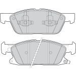 Valeo 601588 Bremsbelagsatz, Scheibenbremse