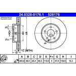Bremsscheibe 24.0328-0176.1