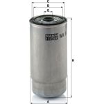 Mann-Filter WK 845/7 Kraftstofffilter Mann-Filter WK 845/7 Kraftstofffilter