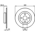 Bremsscheibe 0 986 479 128 Bremsscheibe 0 986 479 128