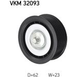 Umlenk-/Führungsrolle, Keilrippenriemen VKM 32093 Umlenk-/Führungsrolle, Keilrippenriemen VKM 32093
