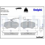 Delphi LP444 Bremsbelagsatz, Scheibenbremse Delphi LP444 Bremsbelagsatz, Scheibenbremse