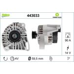 Valeo 443033 Generator CORE-FLEX Valeo 443033 Generator CORE-FLEX