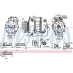 Kompressor, Klimaanlage 890759 Kompressor, Klimaanlage 890759