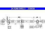 ATE 24.5266-0452.3 Bremsschlauch ATE 24.5266-0452.3 Bremsschlauch