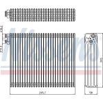 Verdampfer, Klimaanlage 92299 Verdampfer, Klimaanlage 92299