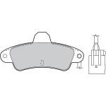 Valeo 598035 Bremsbelagsatz, Scheibenbremse Valeo 598035 Bremsbelagsatz, Scheibenbremse