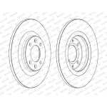 Ferodo DDF2511C Bremsscheibe PREMIER Ferodo DDF2511C Bremsscheibe PREMIER