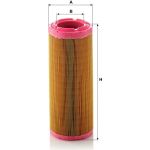 MANN-FILTER C 1196/2 Sekundärluftfilter