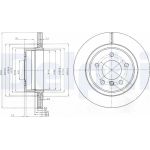 Delphi BG3947 Bremsscheibe Delphi BG3947 Bremsscheibe