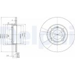 Bremsscheibe BG2911 Bremsscheibe BG2911