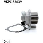 Wasserpumpe VKPC 83639 Wasserpumpe VKPC 83639
