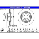 Bremsscheibe 24.0110-0347.1