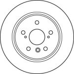 TRW DF7209 Bremsscheibe
