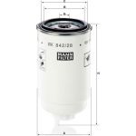 Mann-Filter WK 842/28 Kraftstofffilter Mann-Filter WK 842/28 Kraftstofffilter
