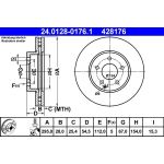 Bremsscheibe 24.0128-0176.1