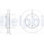 Delphi BG4187 Bremsscheibe Delphi BG4187 Bremsscheibe