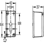 Hella 2XS 005 020-041 Umrissleuchte