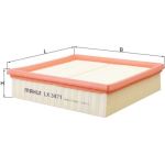 Luftfilter LX 3471 Luftfilter LX 3471