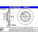 Bremsscheibe 24.0128-0120.1
