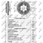 Kupplung, Kühlerlüfter 49547 Kupplung, Kühlerlüfter 49547