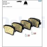 Bremsbelagsatz, Scheibenbremse LP2126 Bremsbelagsatz, Scheibenbremse LP2126