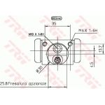 TRW BWH402 Radbremszylinder TRW BWH402 Radbremszylinder