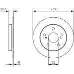 Bremsscheibe 0 986 479 765 Bremsscheibe 0 986 479 765