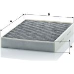 MANN-FILTER CUK 2847 Innenraumfilter, Aktivkohlefilter