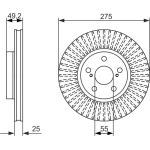 Bremsscheibe 0 986 479 619 Bremsscheibe 0 986 479 619
