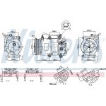 Kompressor, Klimaanlage 890655